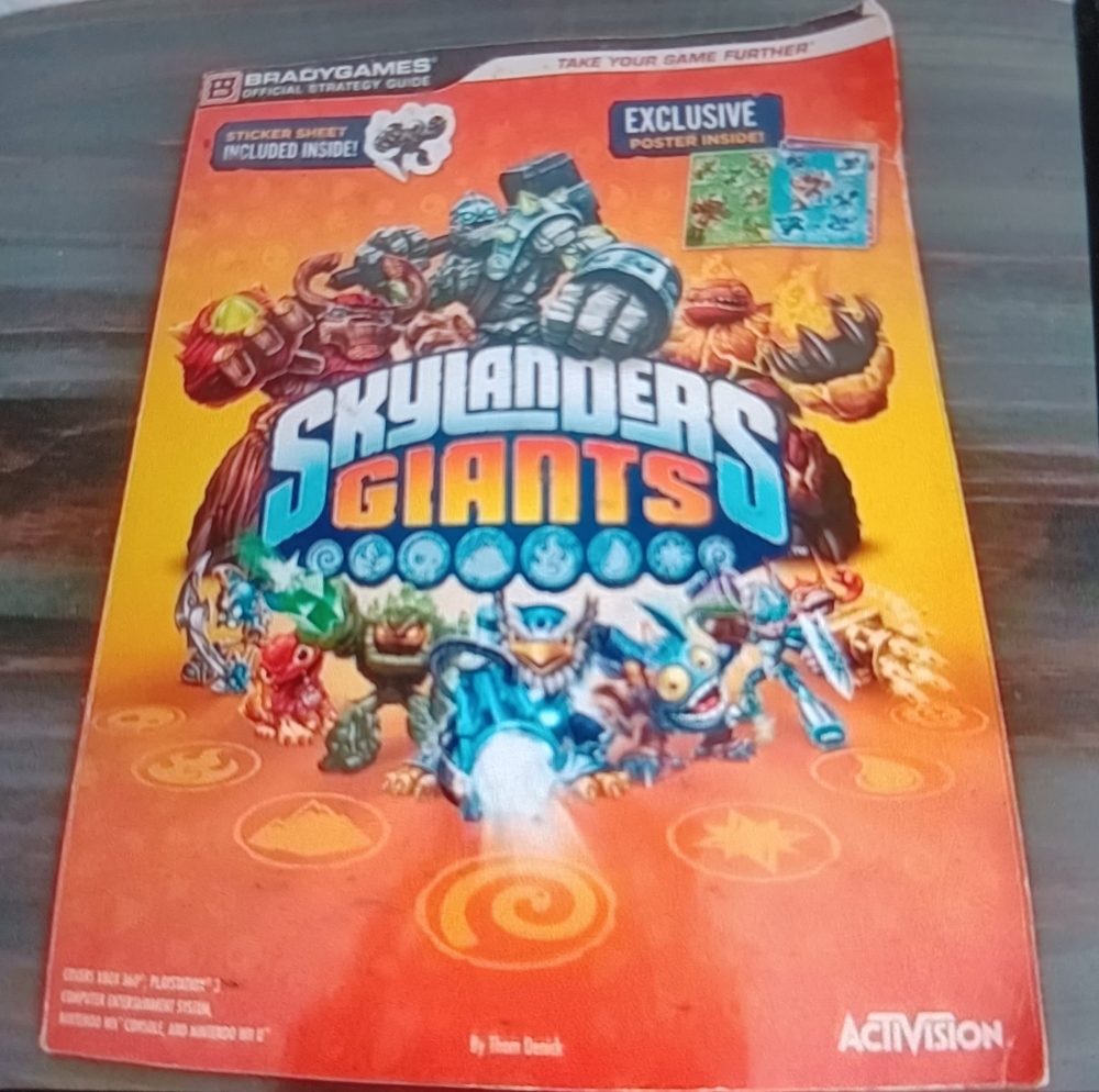 Skylander Giants game guide book